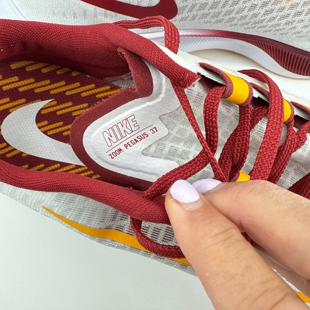 Nike Zoom Pegasus 37 USC Trojans Running Shoes Men's Size 10.5 CZ5396-100 - Picture 7 of 11